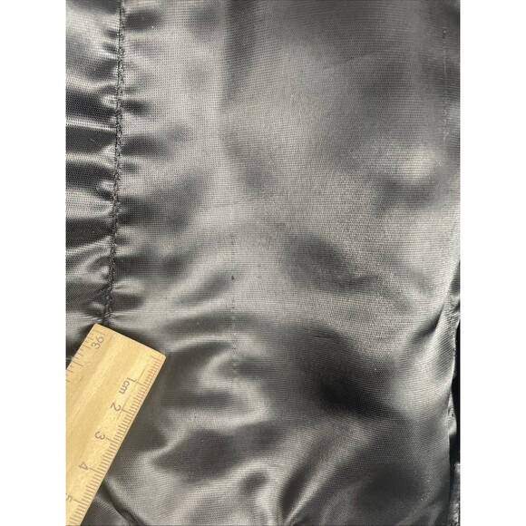 VTG 90s Baltimore Orioles Satin Bomber Varsity Jacket Mens Small Black MLB - Picture 7 of 16